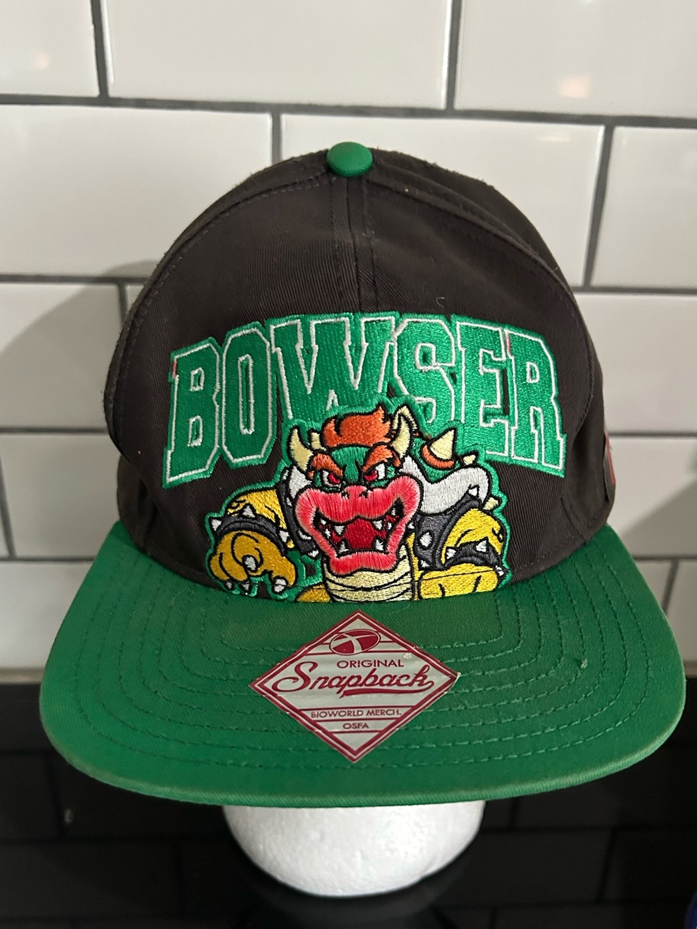 Nintendo Bowser Snapback Hat